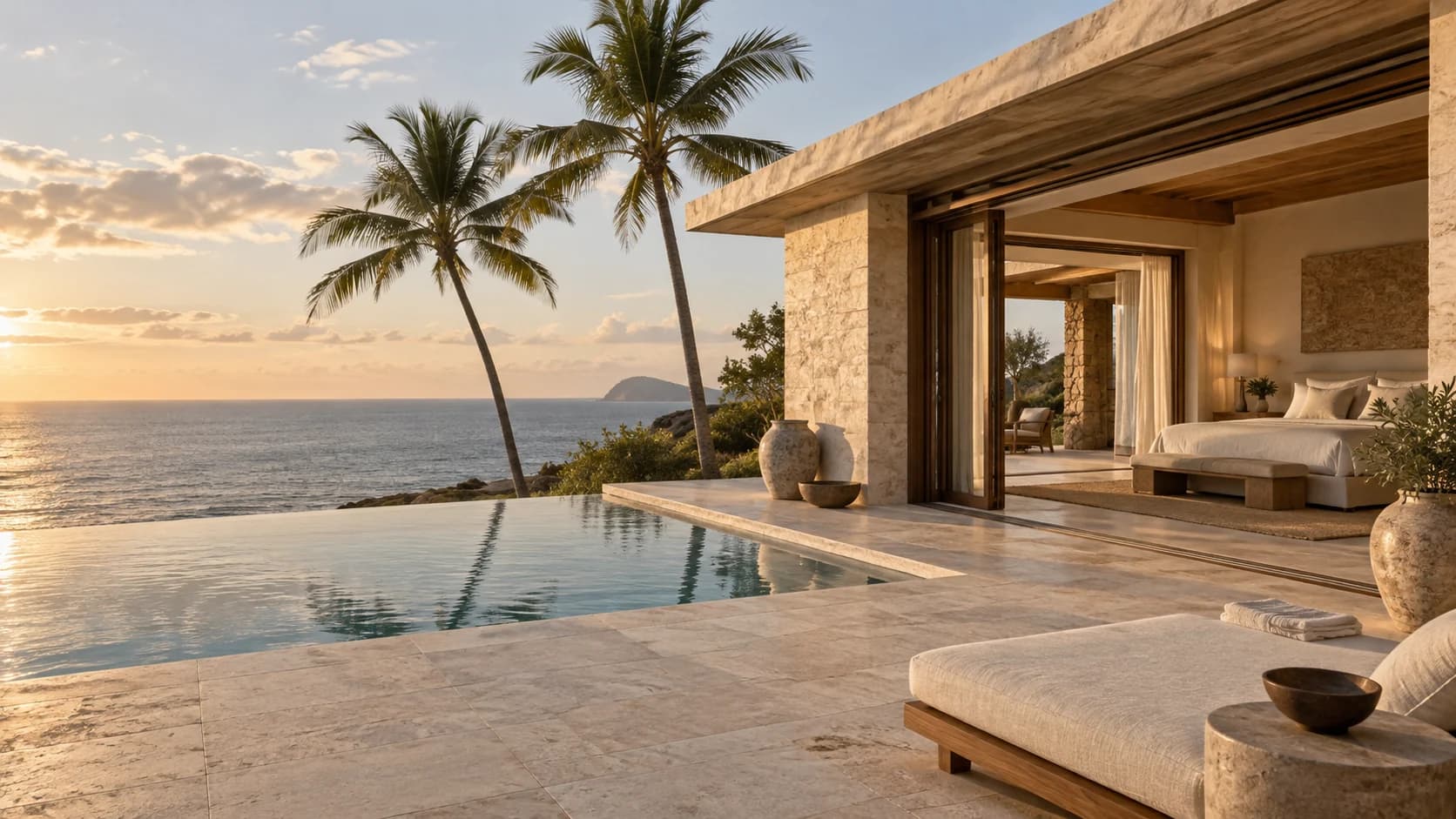 Ocean Villa at VELA, overlooking the sea